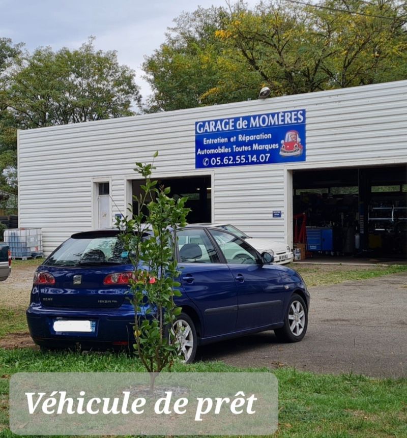 voiture bleue